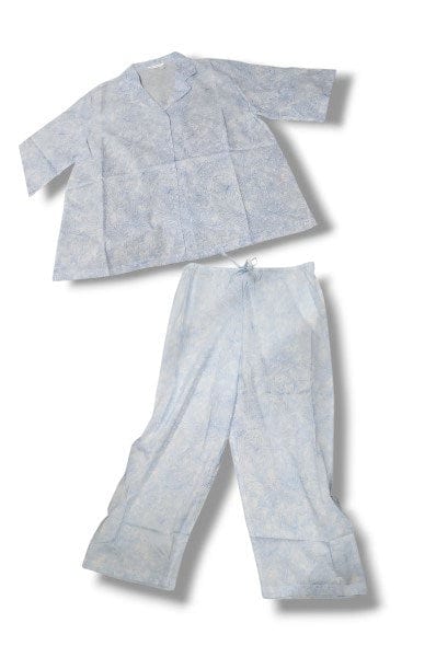 French Country Womens Pyjama Cap Capri French Toile