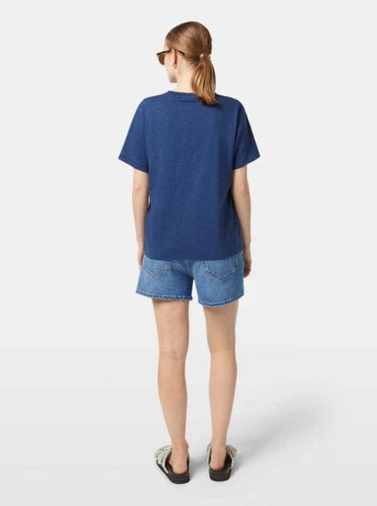 Scotch & Soda Womens Embroidered Artwork Tee