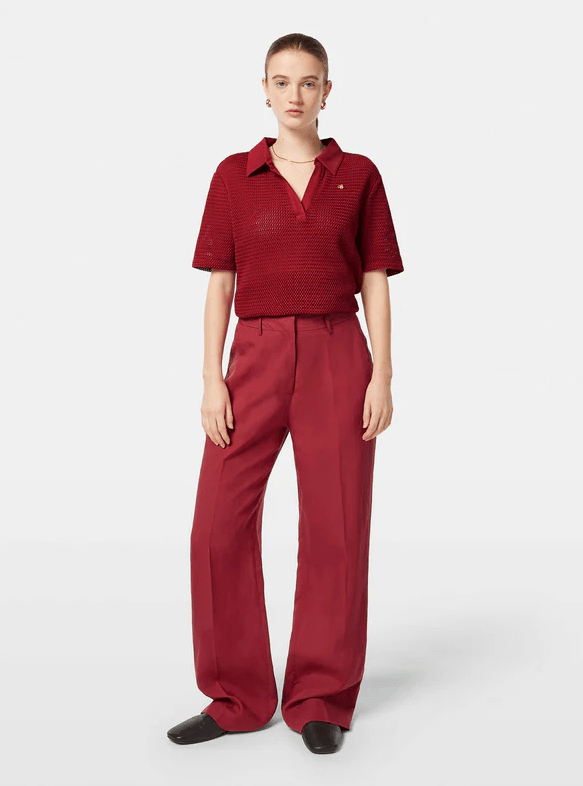 Load image into Gallery viewer, Scotch &amp; Soda Womens Crochet Polo
