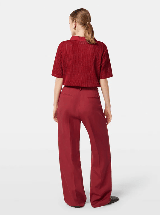 Scotch & Soda Womens Crochet Polo