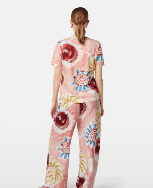 Scotch & Soda Womens Printed Regular Fit Tee