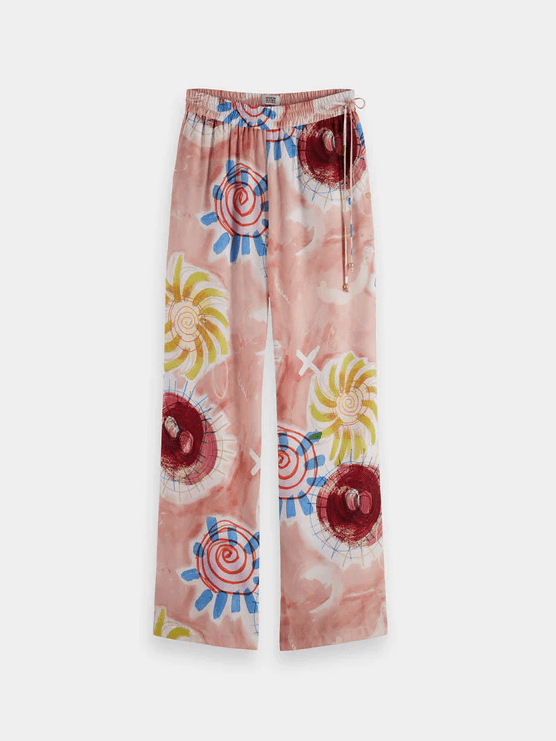 Load image into Gallery viewer, Scotch &amp; Soda Womens Gia Wide Leg Elasticated Pant
