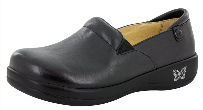 Load image into Gallery viewer, Alegria Womens Keli Slip-On Leather Shoes - Black
