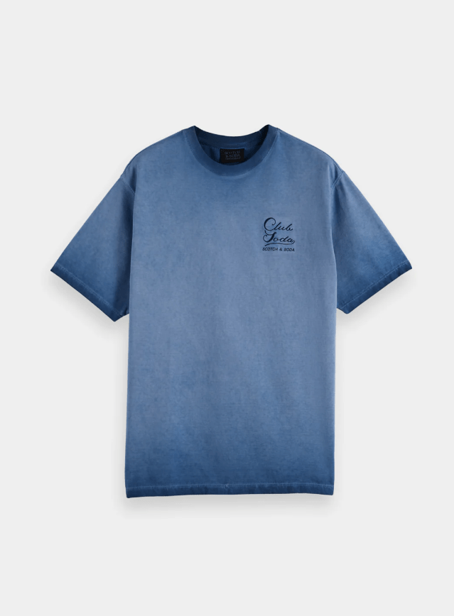 Load image into Gallery viewer, Scotch &amp; Soda Mens Inside Out Cold Dye T-Shirt
