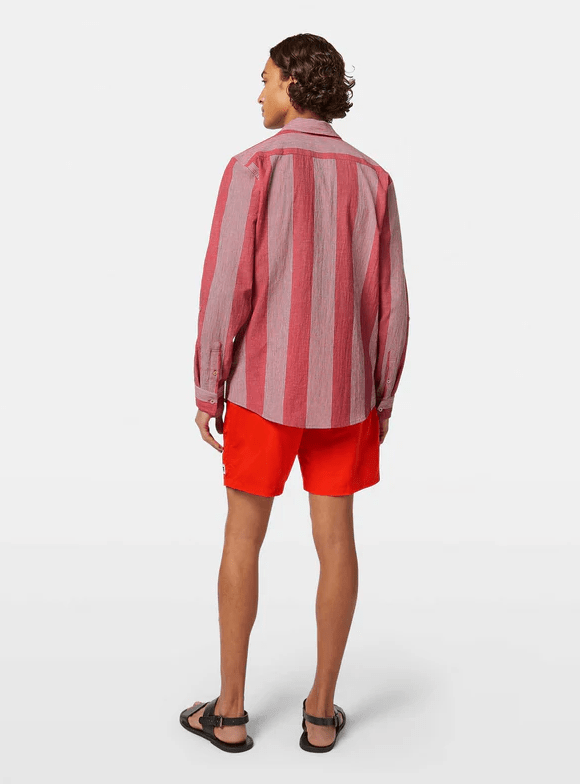 Load image into Gallery viewer, Scotch &amp; Soda Mens Crinkled Stripe Regular Shirt
