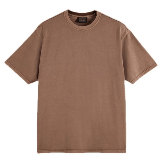 Scotch & Soda Mens Relxed Fit 3 Crosses T-Shirt