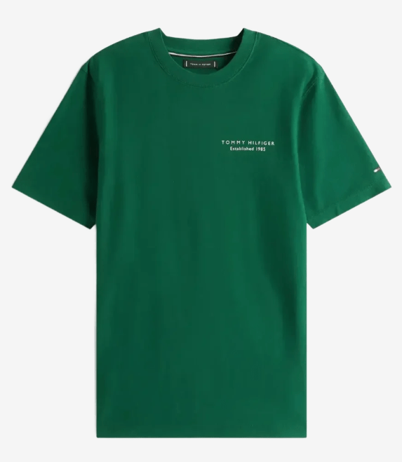 Load image into Gallery viewer, Tommy Hilfiger Mens Photo Print Graphic Tee - Ornamental Green
