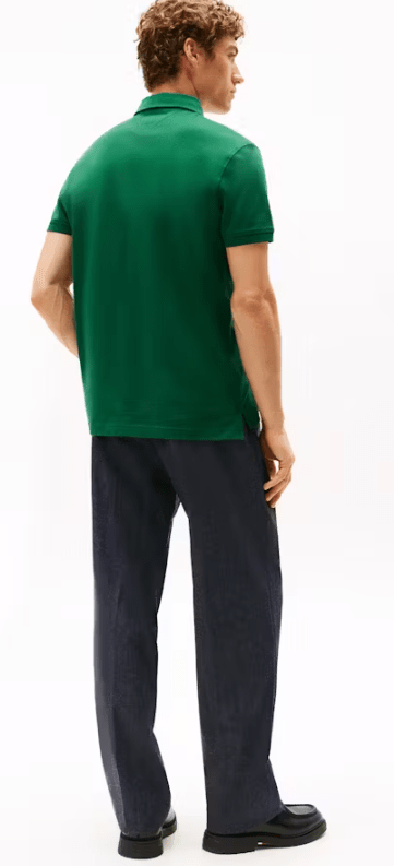 Tommy Hilfiger Mens IM 1985 Regular Fit Polo - Ornamental Green