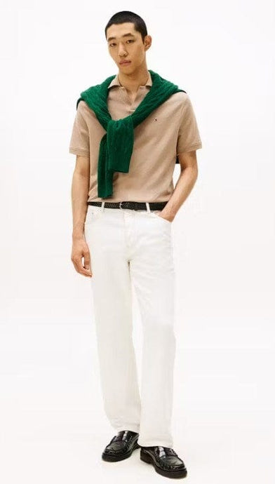 Tommy Hilfiger Mens Crepe Classic Fit Polo
