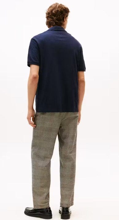 Tommy Hilfiger Mens Crepe Classic Fit Polo
