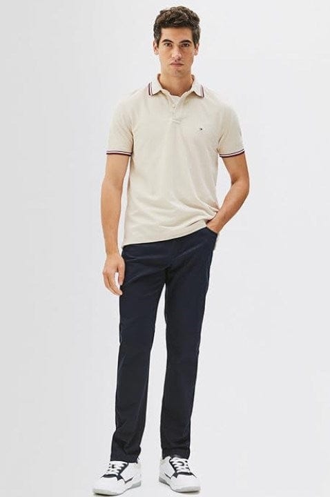 Load image into Gallery viewer, Tommy Hilfiger Mens Pique Placket Regular Polo
