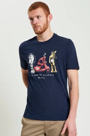 Ben Sherman Mens Statue Tee