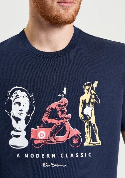 Ben Sherman Mens Statue Tee