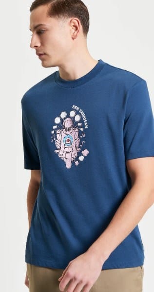 Ben Sherman Mens Mod Scooter Tee