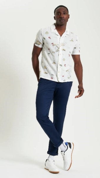 Load image into Gallery viewer, Ben Sherman Mens Brighton To Amalfi Print Shirt
