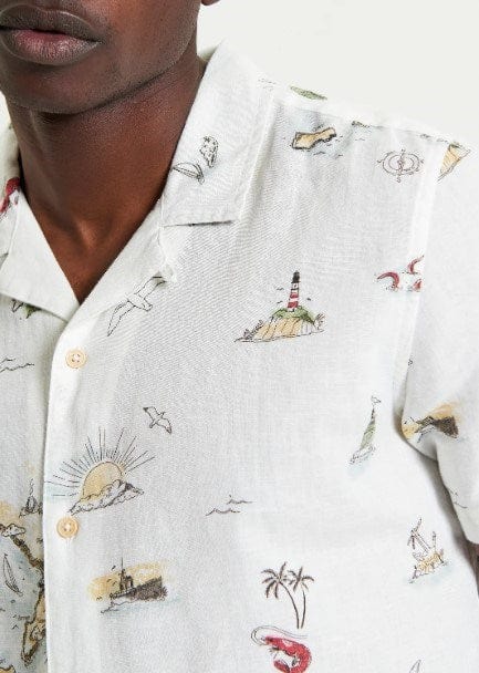 Load image into Gallery viewer, Ben Sherman Mens Brighton To Amalfi Print Shirt
