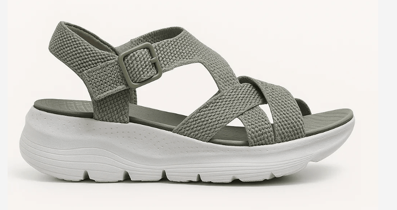 Load image into Gallery viewer, CC Resorts Womens Leonar Sandal Shoes - Light Khaki
