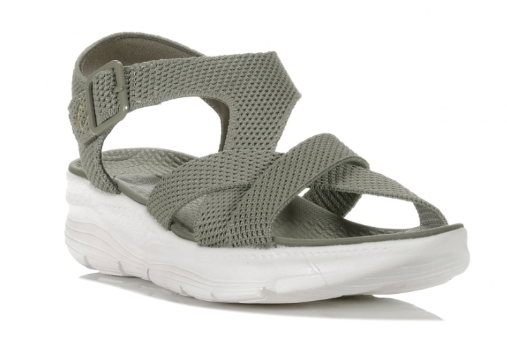 Load image into Gallery viewer, CC Resorts Womens Leonar Sandal Shoes - Light Khaki
