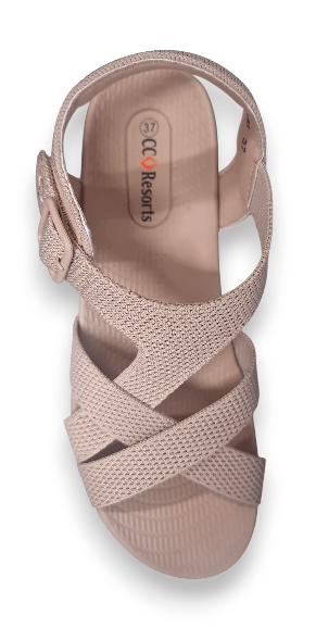CC Resorts Womens Leonar Sandal Shoes - Blush