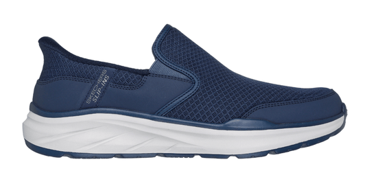 Skechers Mens Equalizer 6.0 Stroaver Slip-ins Relaxed Fit Shoes - Navy