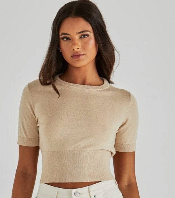 Sass Womens Leo Knit Tee