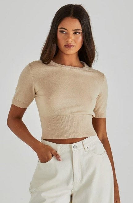 Sass Womens Leo Knit Tee