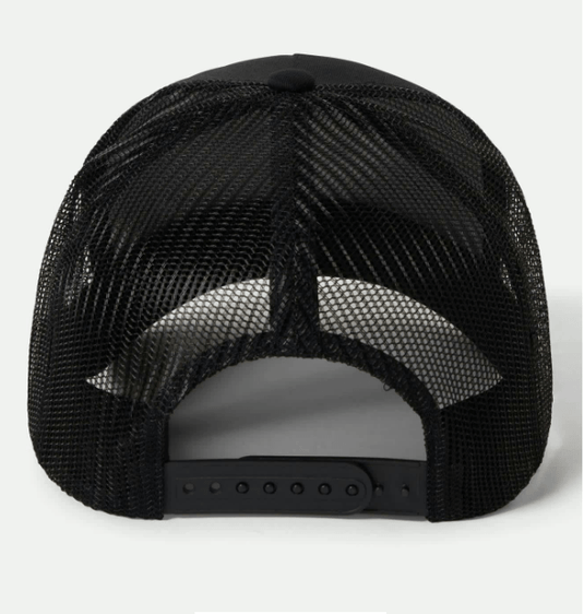 Brixton Unisex Genuine Quality NetPlus® Trucker Hat - Blackt