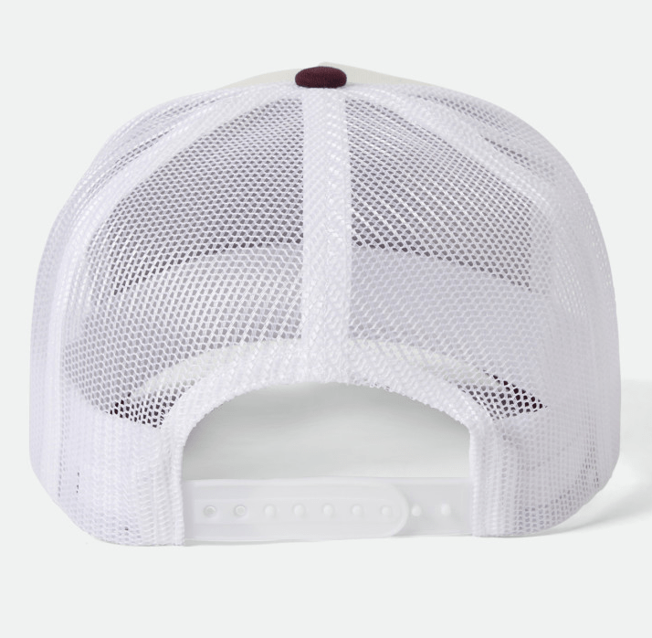 Load image into Gallery viewer, Brixton Unisex Genuine Quality NetPlus® Trucker Hat - Off White Port
