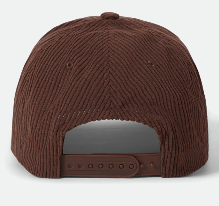 Load image into Gallery viewer, Brixton Unisex Pierson Snapback Corduroy Hat - Brown
