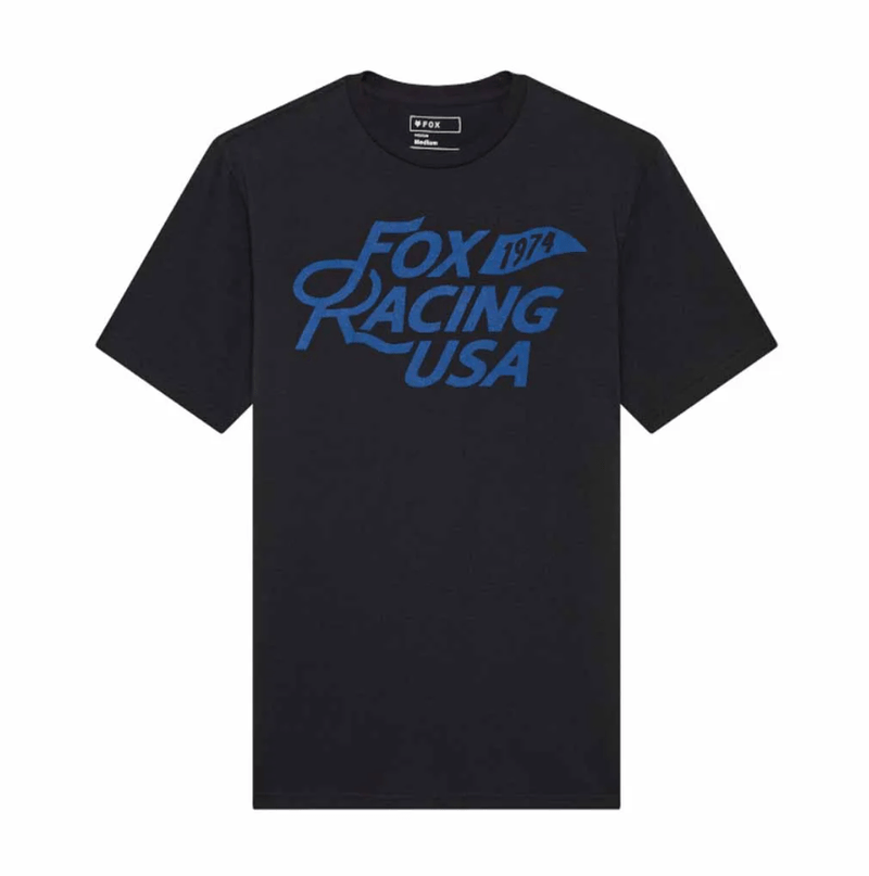 Load image into Gallery viewer, Fox Flag Short Sleeve Premium Tee
