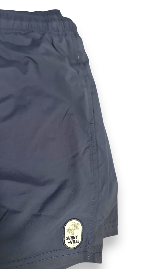 Sunnyville Kids Holiday Shorts - Navy