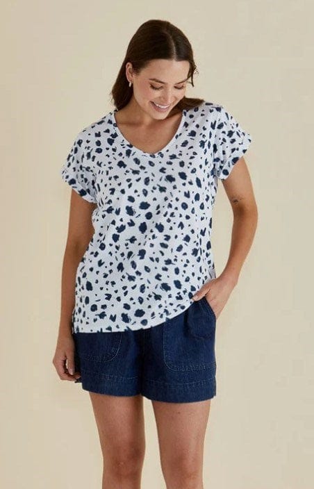 Load image into Gallery viewer, Betty Basics Womens Ayla V-Neck Tee

