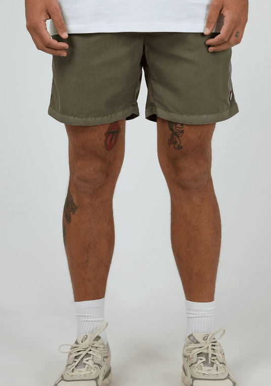 St Goliath Mens Illusion Short - Dark Khaki