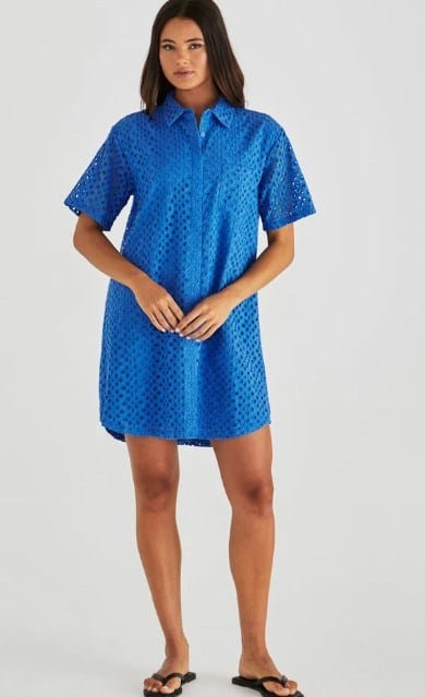 Sass Womens Steva Shirt Dress