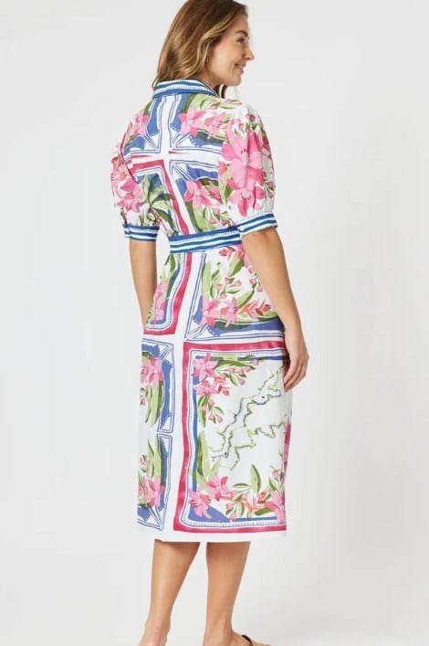 Load image into Gallery viewer, Gordon Smith Womens Monaco Midi Shirt Dress
