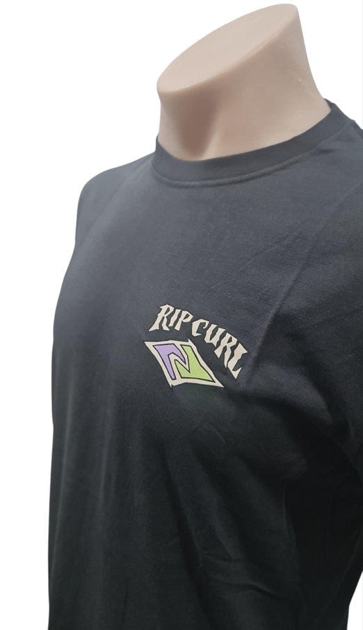 Load image into Gallery viewer, Rip Curl Mens Dazed And Tubed Tee - Washed Black
