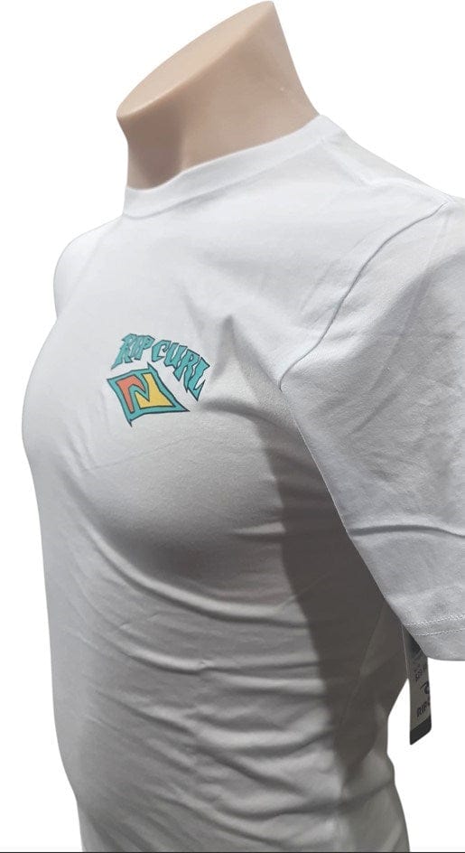 Load image into Gallery viewer, Rip Curl Kids Dazed And Tubed T-Shirt - White