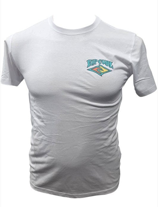 Rip Curl Kids Dazed And Tubed T-Shirt - White
