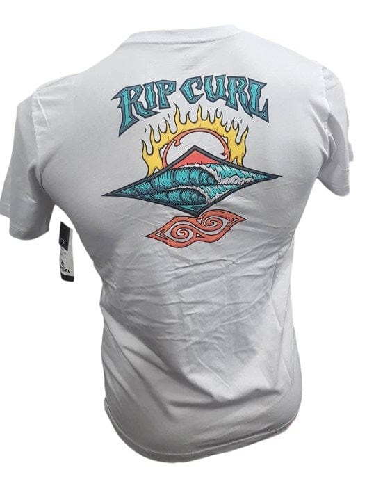 Load image into Gallery viewer, Rip Curl Kids Dazed And Tubed T-Shirt - White