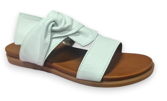 Rilassare Womens Beckah Sandal Shoes - White