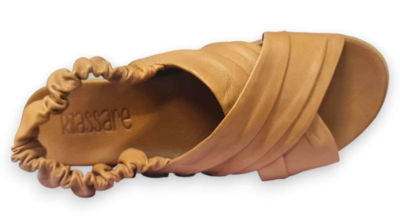 Load image into Gallery viewer, Rilassare Womens Bayney Sandal Shoes - Tan
