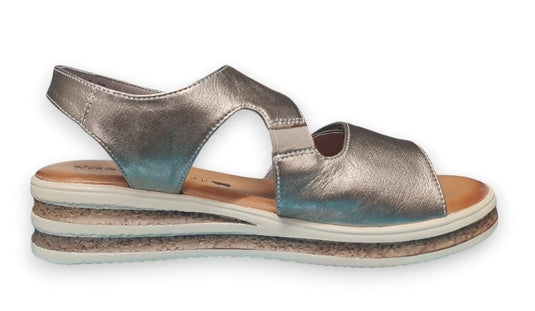 Cassini Womens Molli Sandals - Gilt