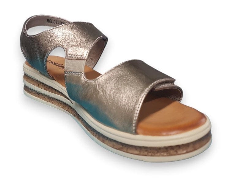 Load image into Gallery viewer, Cassini Womens Molli Sandals - Gilt
