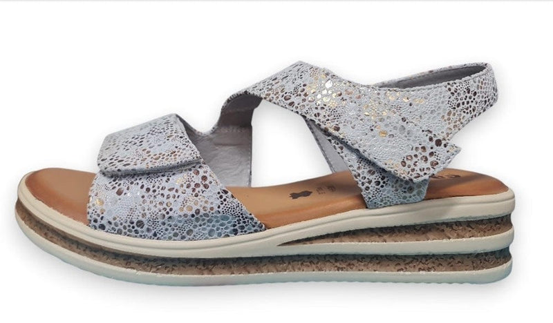 Load image into Gallery viewer, Cassini Womens Molli Sandals - Gold Pan
