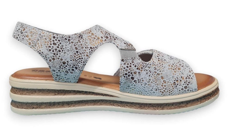 Load image into Gallery viewer, Cassini Womens Molli Sandals - Gold Pan
