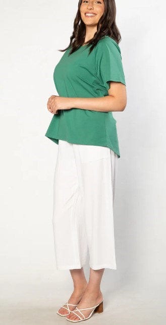 Equinox Womens Stretch Raglan Sleeve Round Neck T-Shirt - Sage