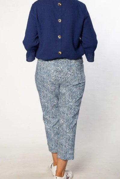 Load image into Gallery viewer, Equinox Womens Printed Bengaline 3/4 Length Pant
