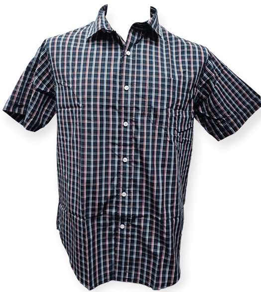 Back Bay Mens Oversize ( XL) Bamboo Polyester Soft Touch Short Sleeve Shirt
