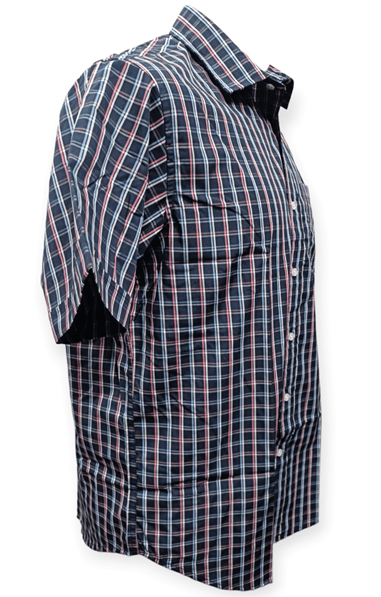 Back Bay Mens Oversize ( XL) Bamboo Polyester Soft Touch Short Sleeve Shirt