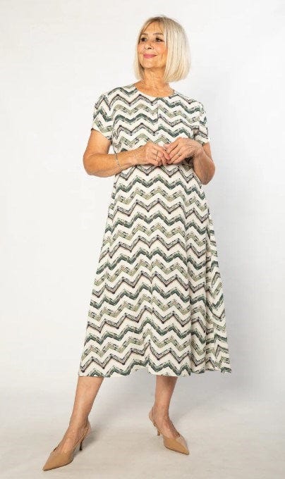 Load image into Gallery viewer, Equinox Womens Short Sleeve Floral Dress
